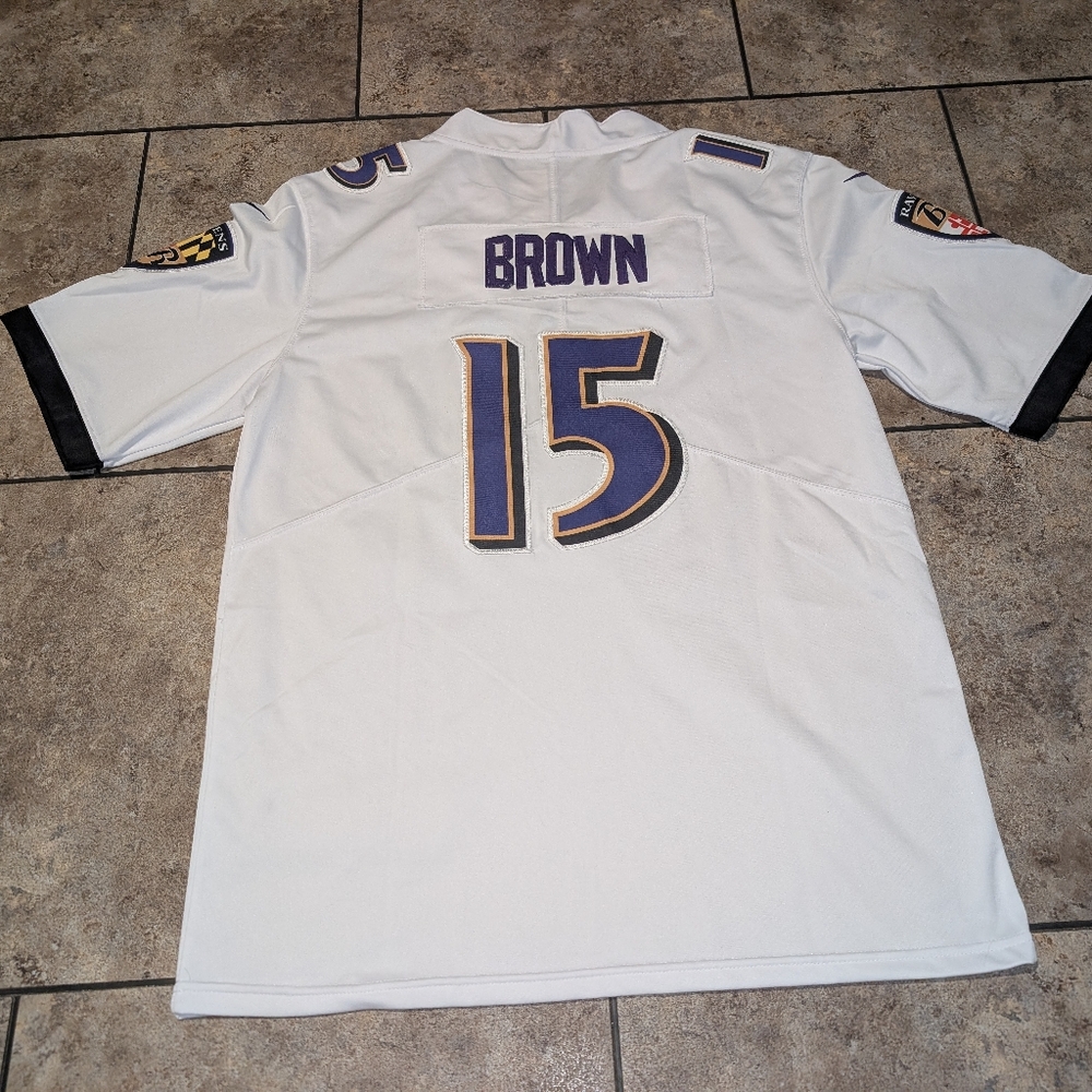 Baltimore Ravens Marquise Brown Nike Stitched Medium Jersey